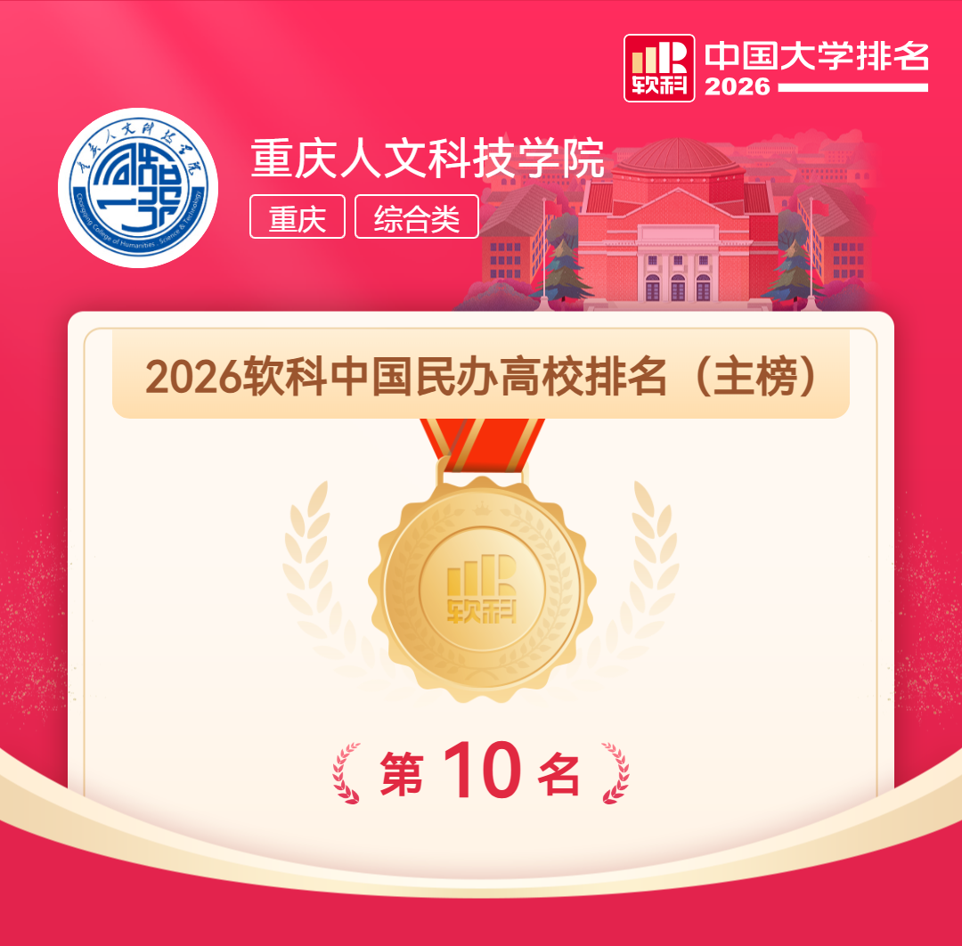 【喜报】beat365英国官方网站荣膺2026软科中国民办高校全国第10名 再创历史新高